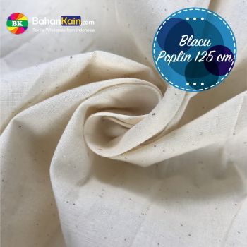 Kain Blacu Poplin Lebar 125 CM